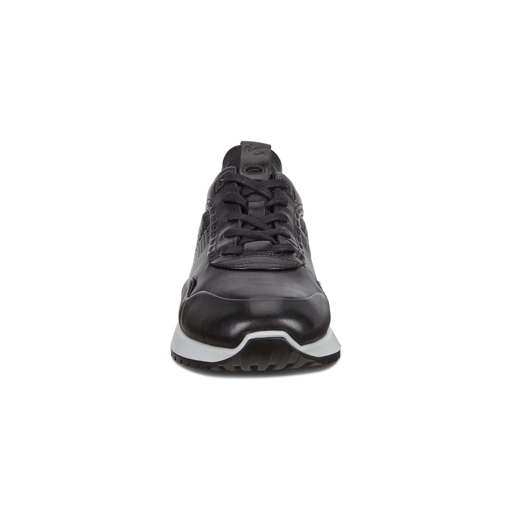 Tenis Hombre - ECCO Astir Embossed - Negros - PRV908714